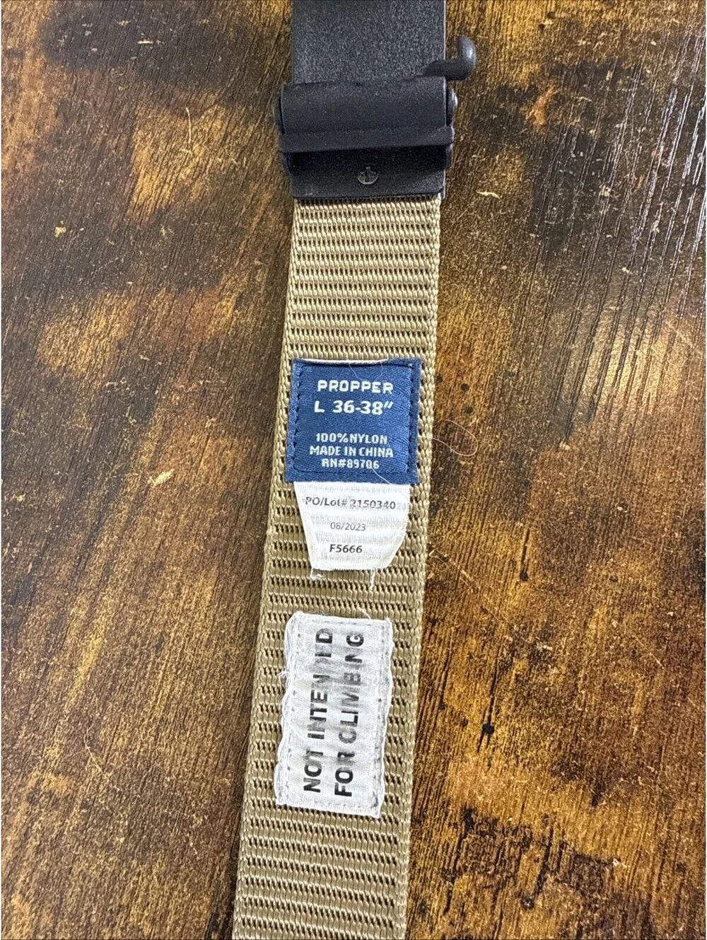 Propper Tactical Duty Belt F5666 – Army Tan 1¼